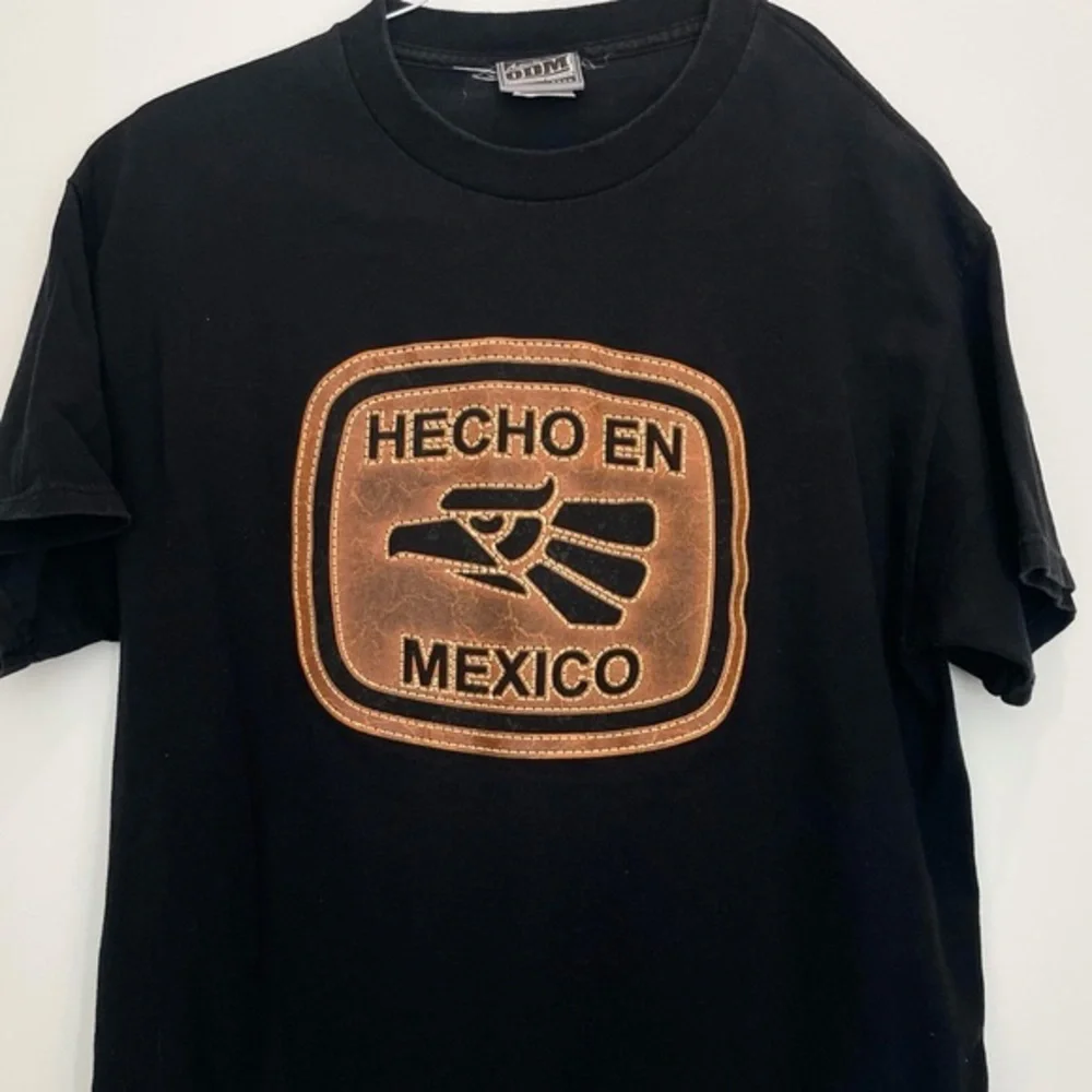 Hecho En Mexico Made in Mexico Graphic T Shirt Vintage - Picture 1 of 5